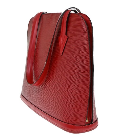 LOUIS VUITTON LV Lussac Shoulder Bag Epi Leather Red France - Picture 2 of 15